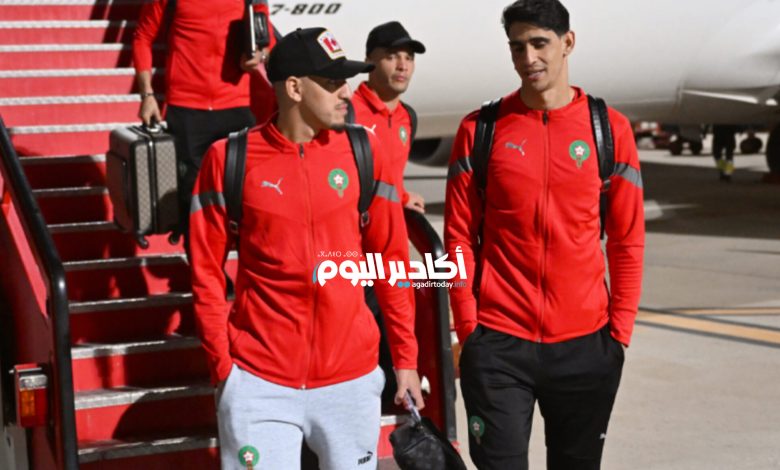 المنتخب المغربي يصل إلى جوهانسبورغ بجنوب إفريقيا - AgadirToday