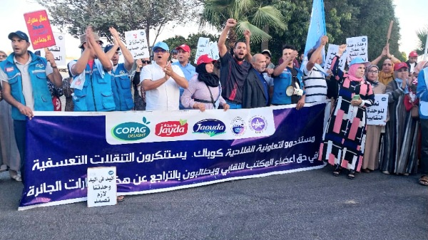 الرباط: الاتحاد المغربي للشغل يصعد ضد إدارة تعاونية كوباك - AgadirToday