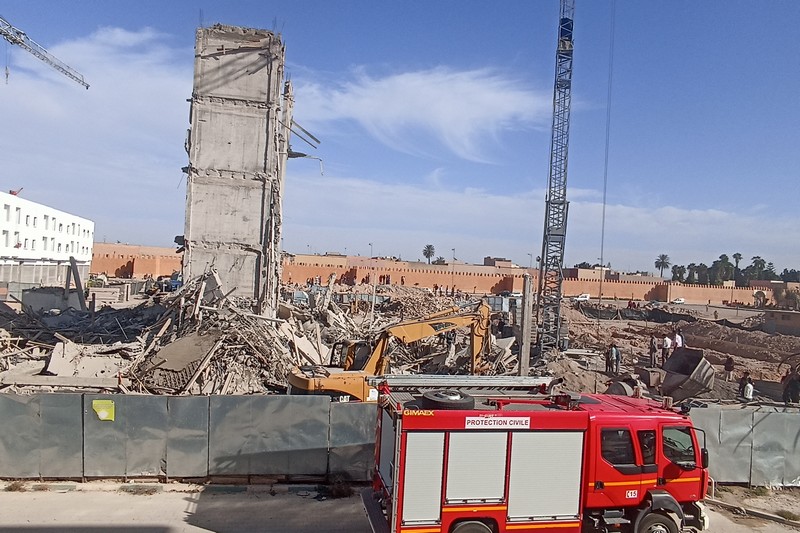 تطورات جديدة في فاجعة انهيار عمارة في طور البناء بمدينة تزنيت - AgadirToday