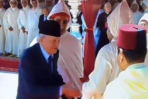 تعزية ومواساة من جلالة الملك إلى أفراد أسرة المرحوم المجاهد محمد بنسعيد آيت إيدر - AgadirToday