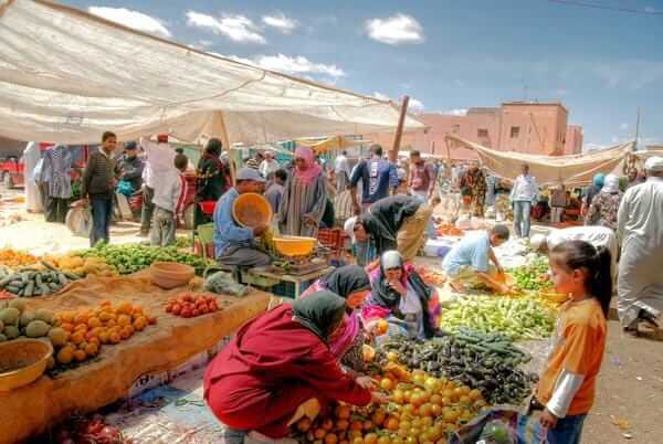 في السوق المغربي