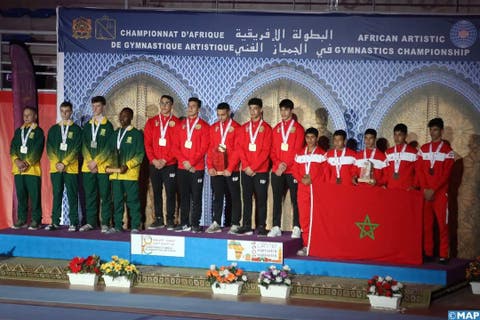 منتخب المغرب يحتل الرتبة الثانية في بطولة أفريقيا للجمباز - AgadirToday